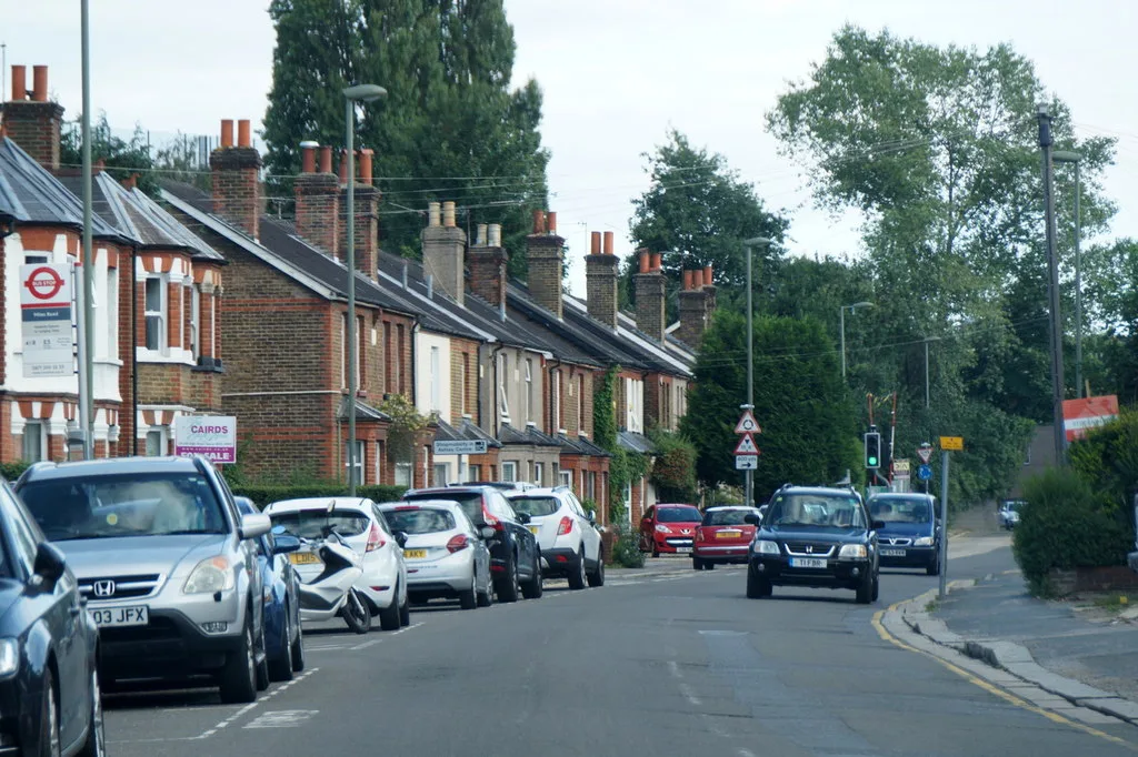 Hook Road in Epsom. The council-owned arena that takes its name from the road lies between Chessington Road and Horton Lane.